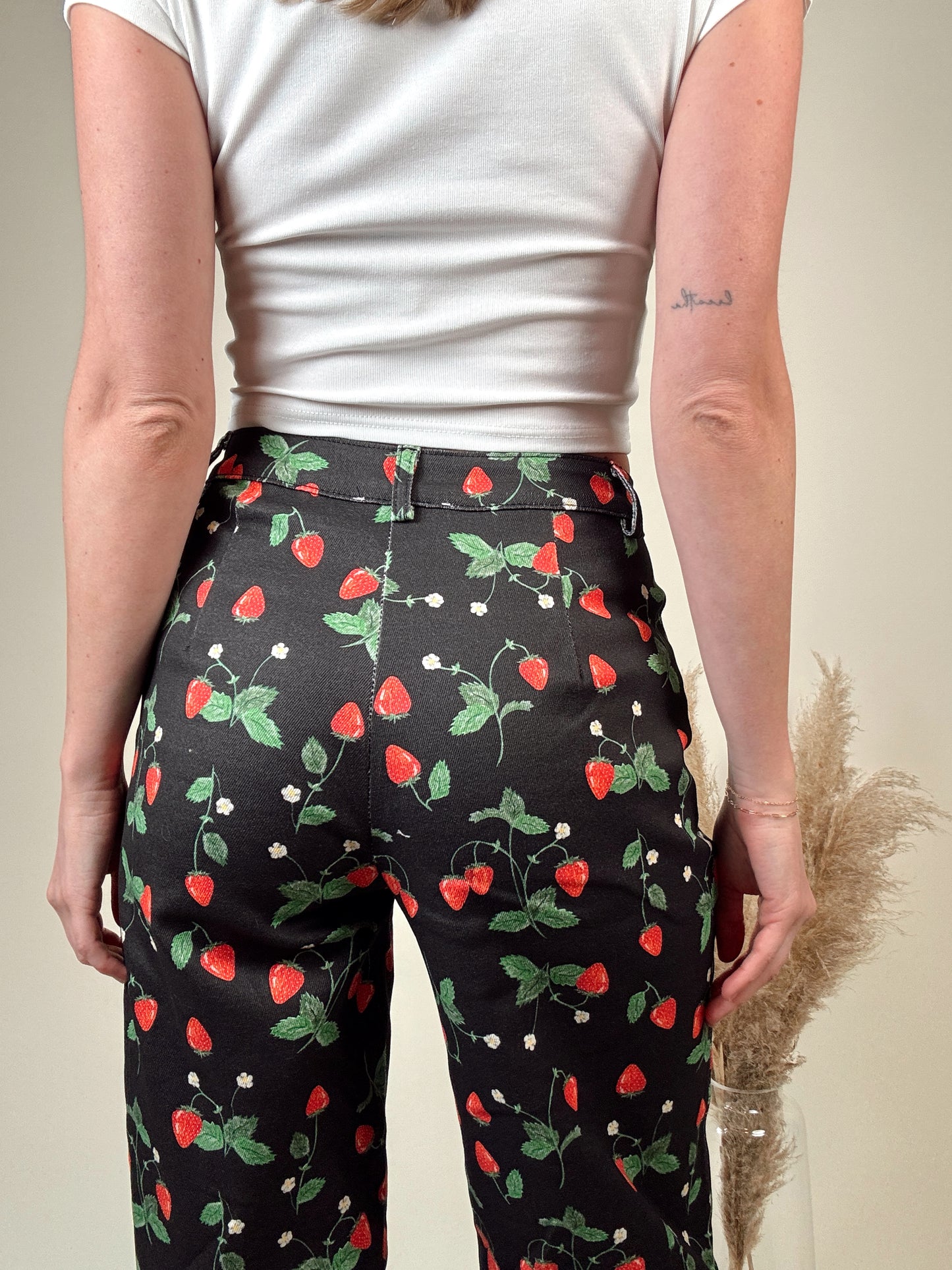Strawberry Picnic Pants