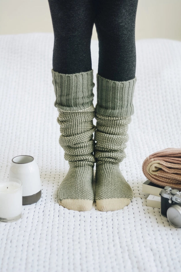 Two Tone Lounge Socks. .