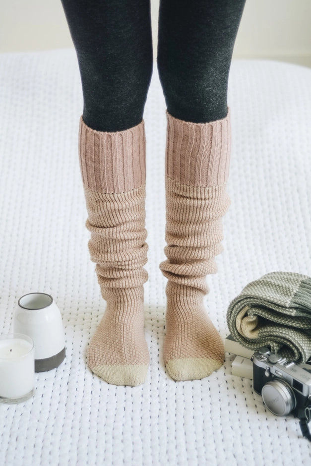 Two Tone Lounge Socks. .