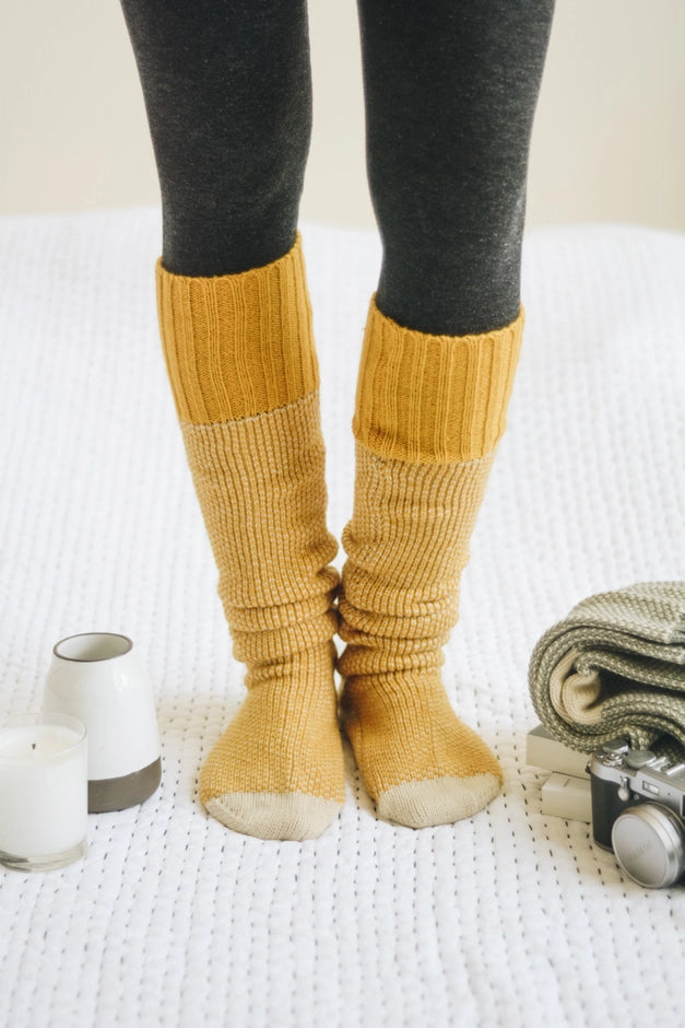 Two Tone Lounge Socks. .
