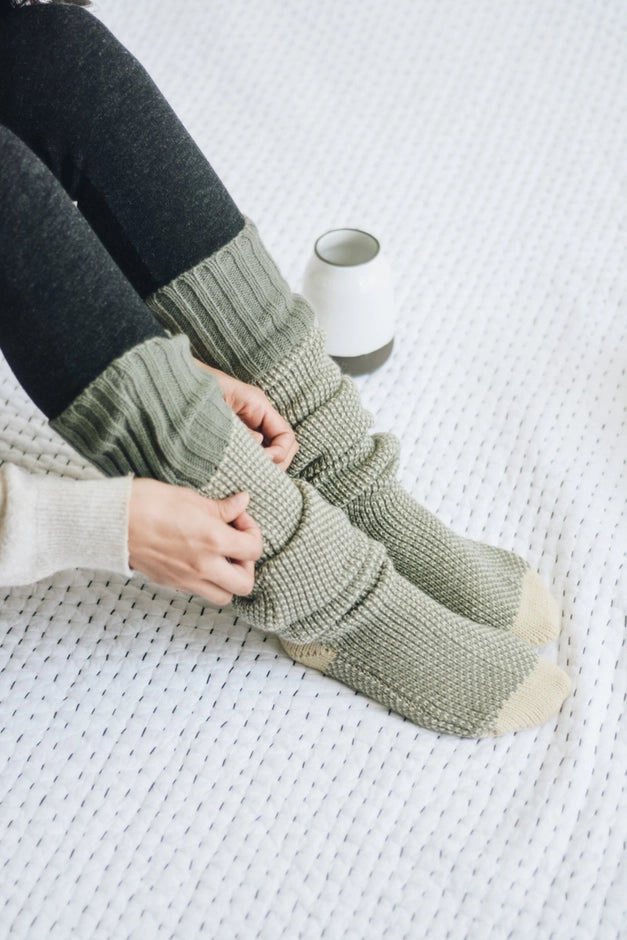 Two Tone Lounge Socks. .