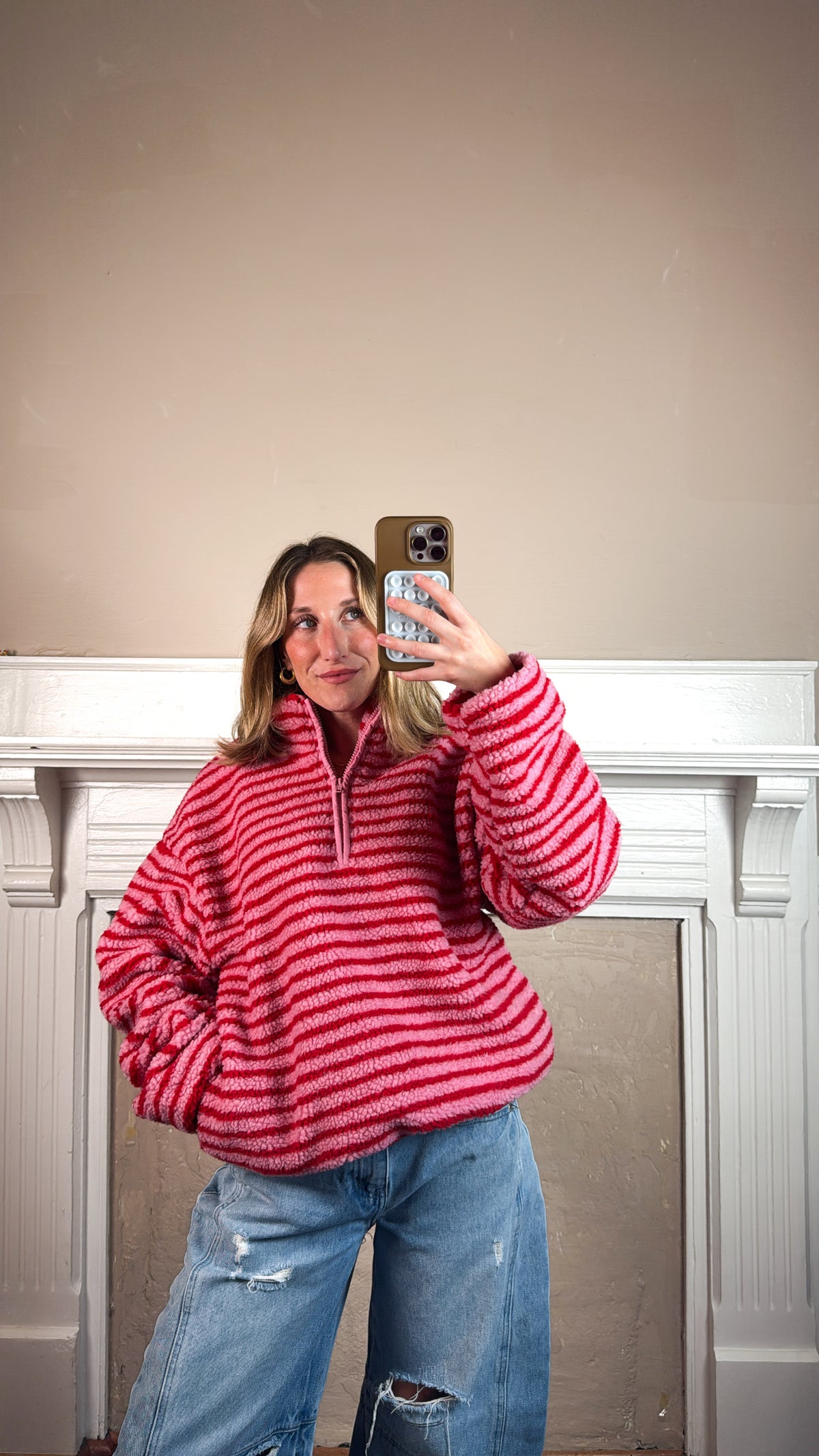 Mandy Half Zip Fleece Pullover
