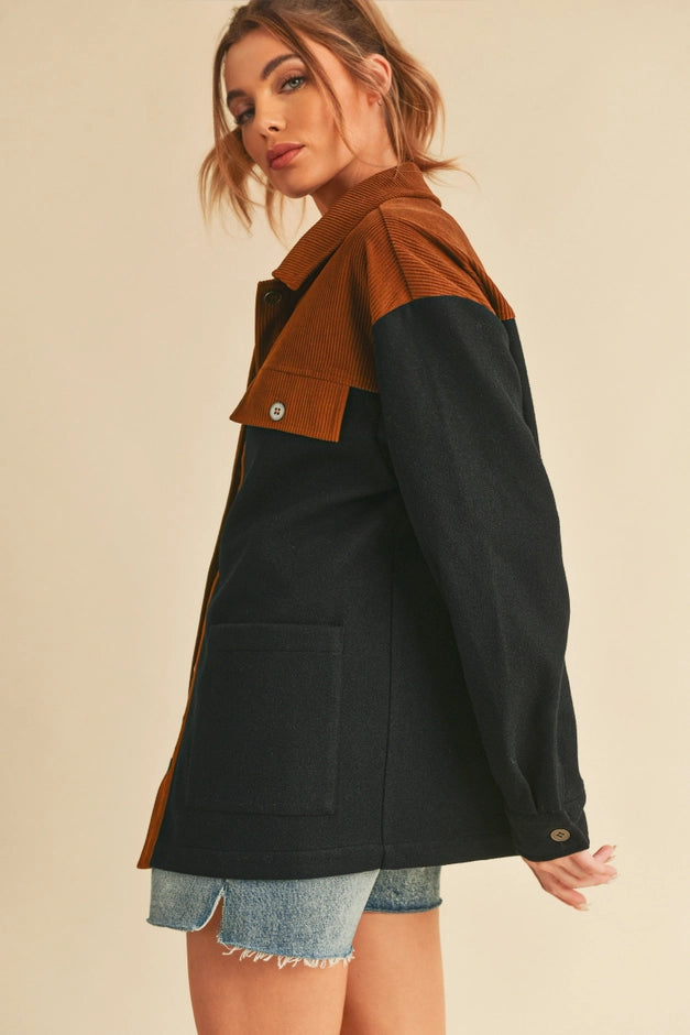 The Emilia Two Toned Jacket
