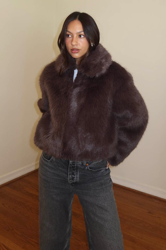 Fiona Faux Fur Jacket