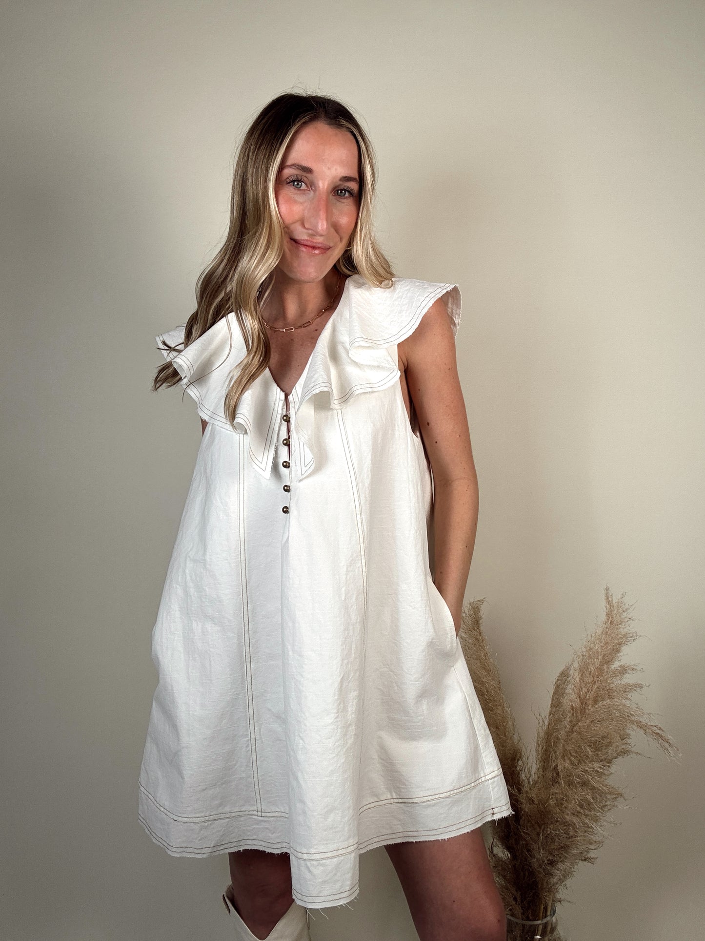 Victoria Denim Dress - PREORDER END OF APRIL