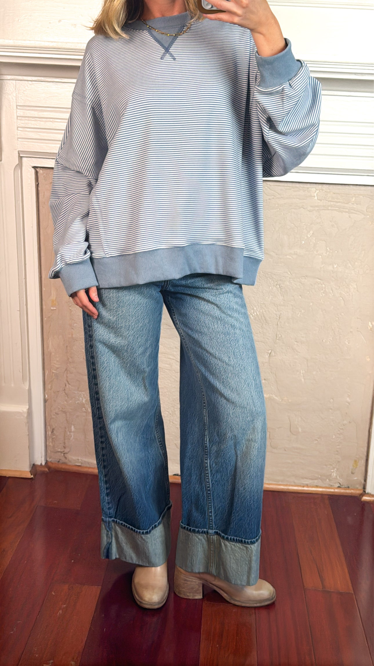 Stevie Striped Sweatshirt