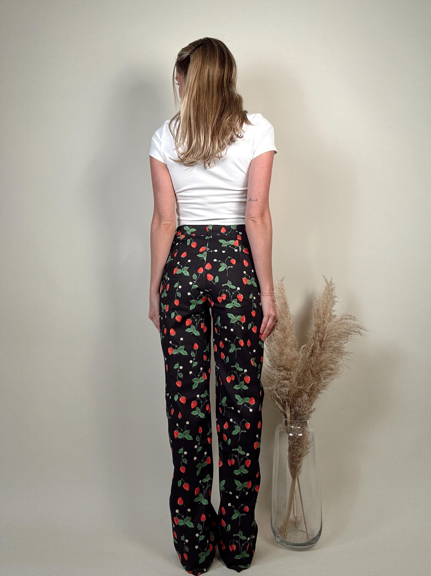 Strawberry Picnic Pants