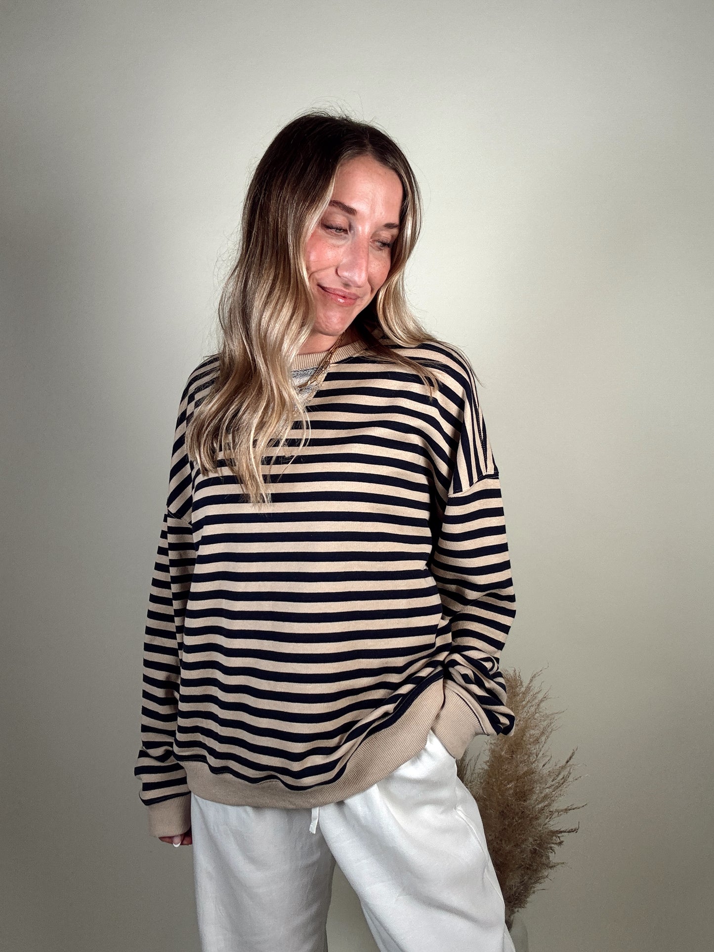 Striped Knitted Pullover