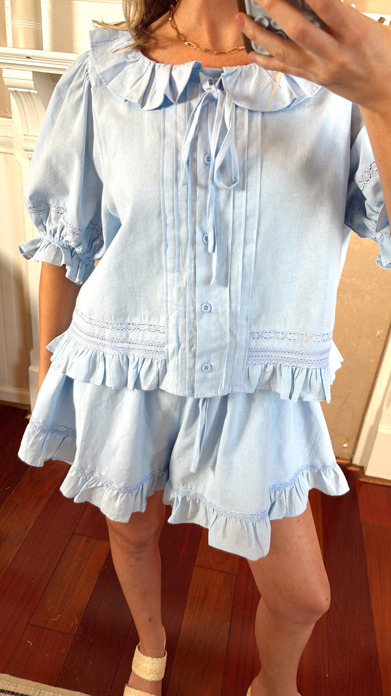 Molly Top and Shorts Set
