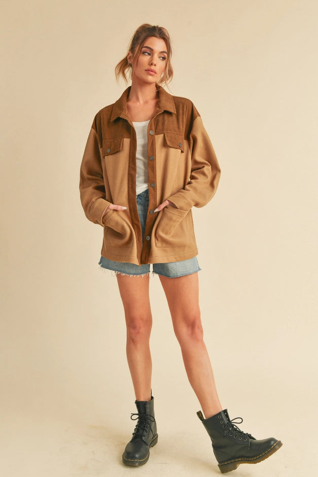 The Emilia Two Toned Jacket