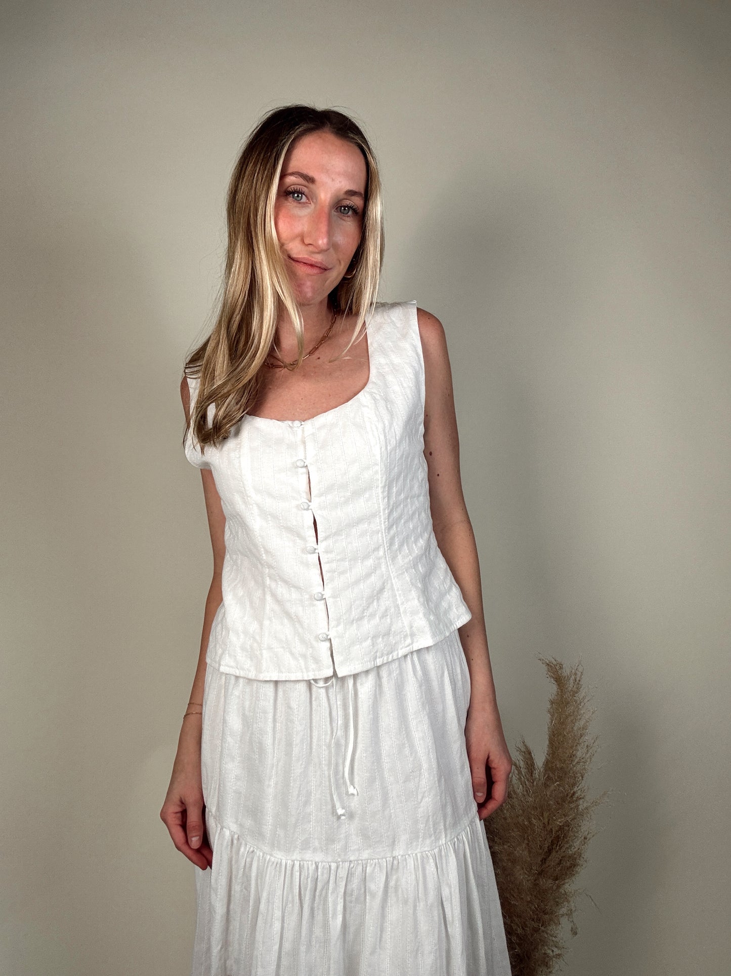 Julian Top and Skirt Set