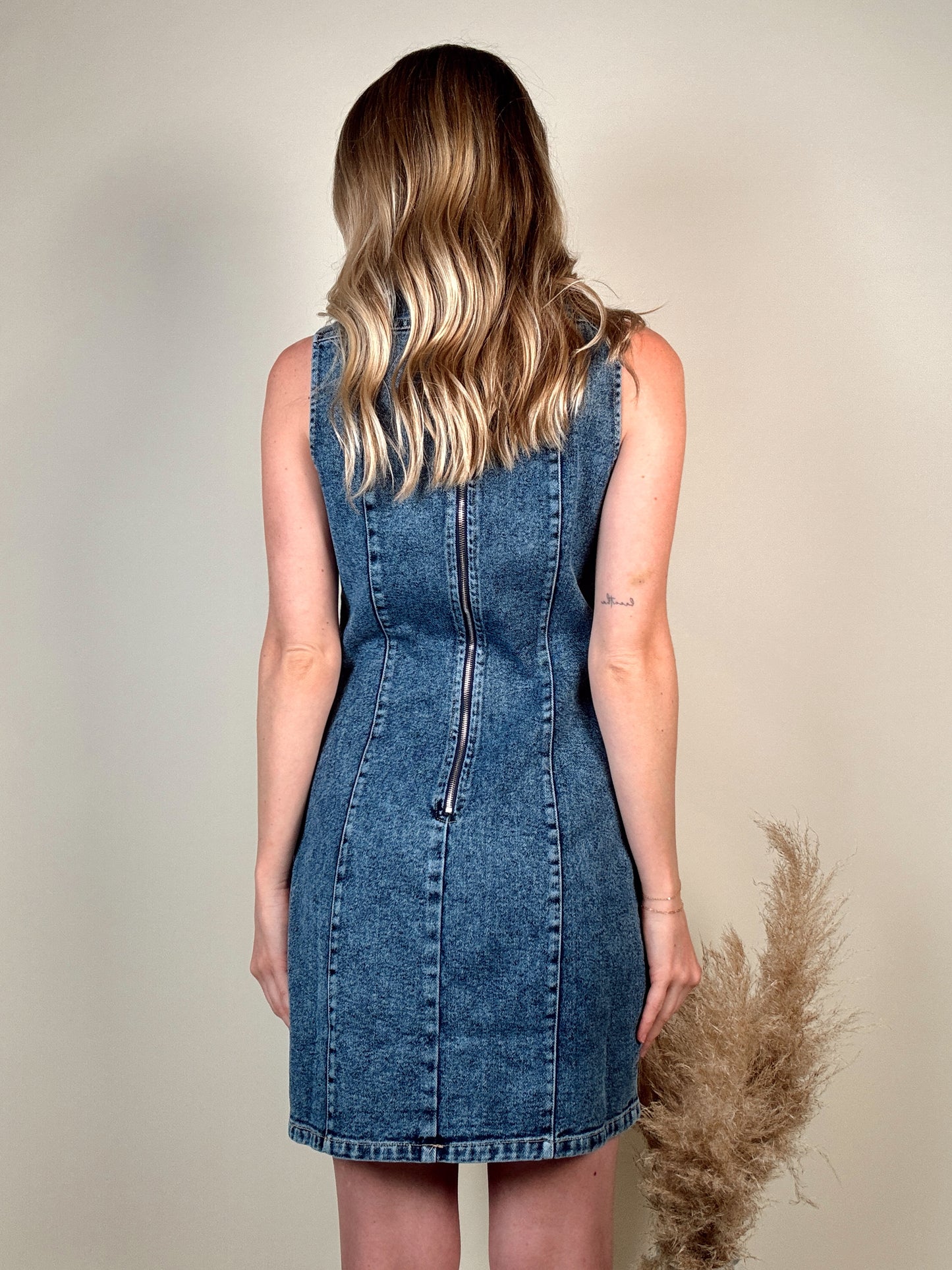 Jacey Denim Dress