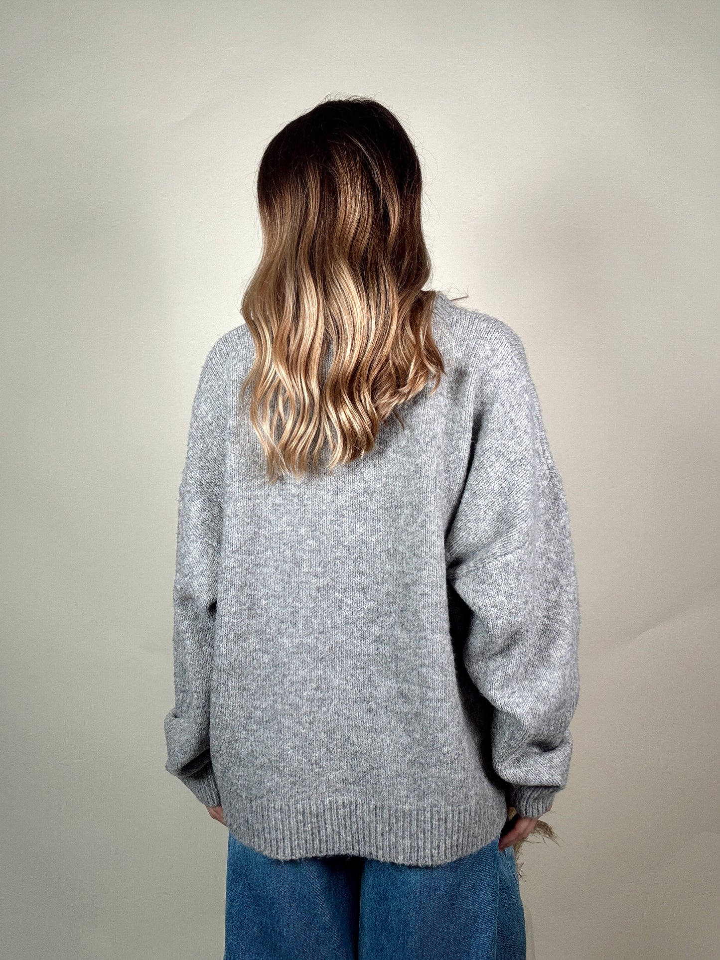 Hank Hound Sweater - Heather Grey PREORDER EARLY NOVEMBER