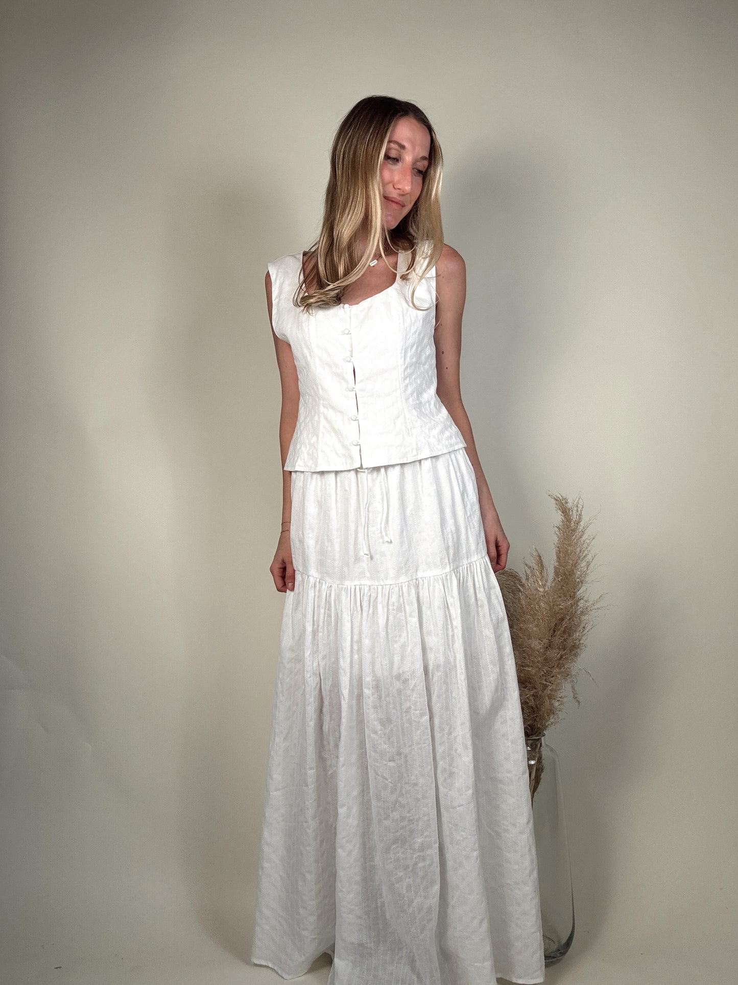 Julian Top and Skirt Set