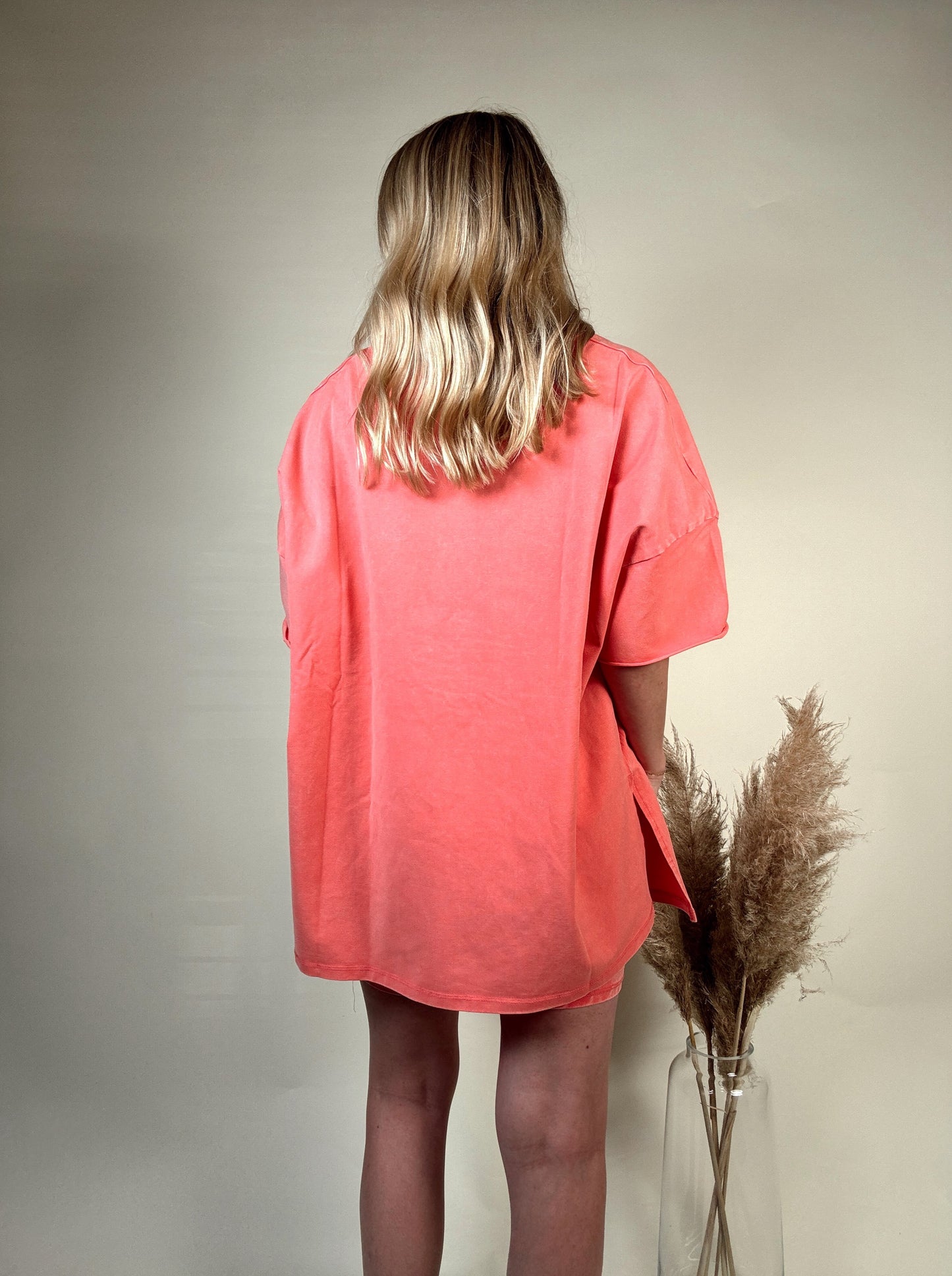 Urban Shirt and Biker Shorts Set