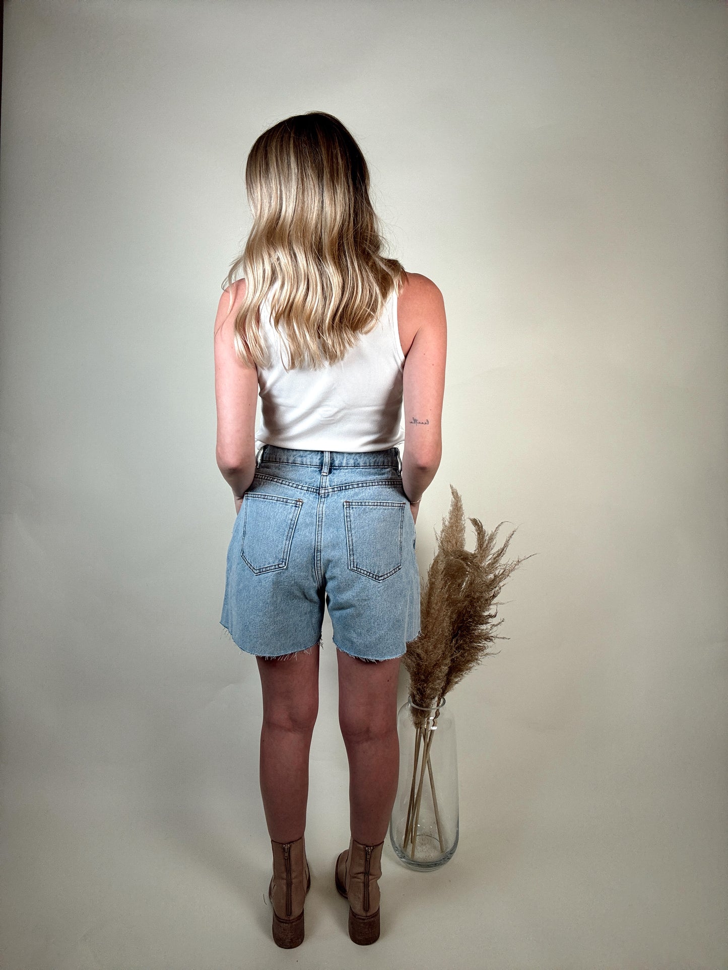 Denim Cut Off Shorts