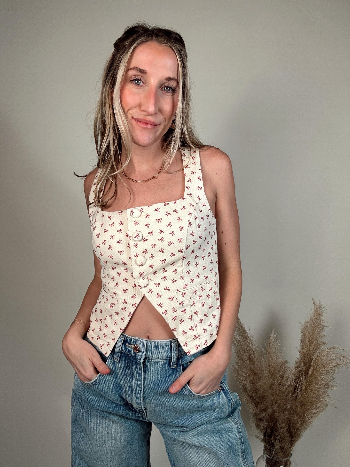 Rosie Ribbon Top