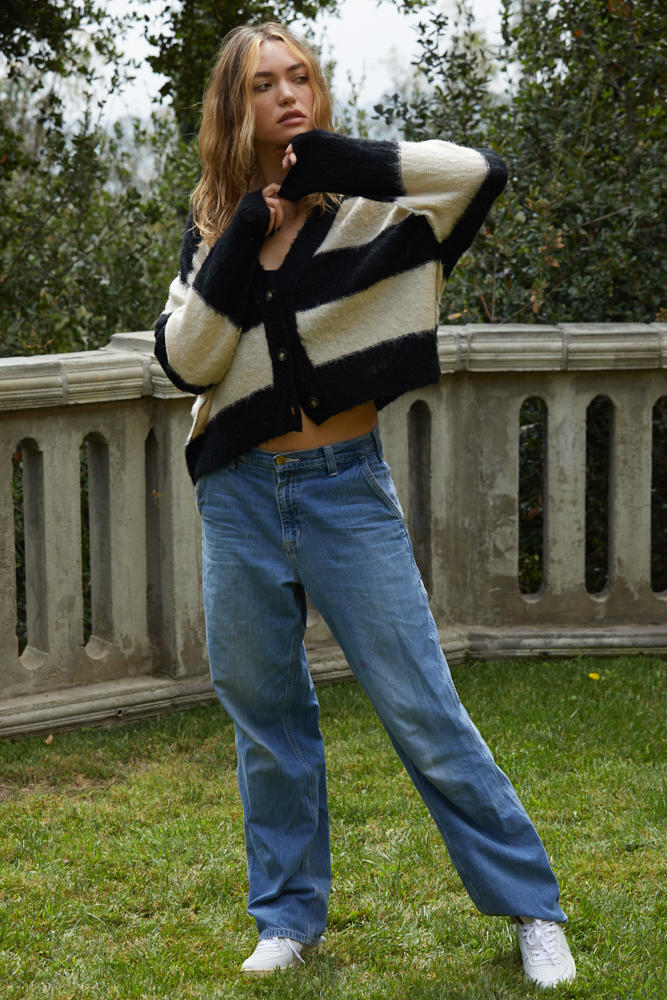 Izzy Striped Cardigan