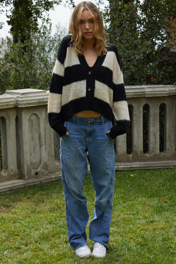 Izzy Striped Cardigan