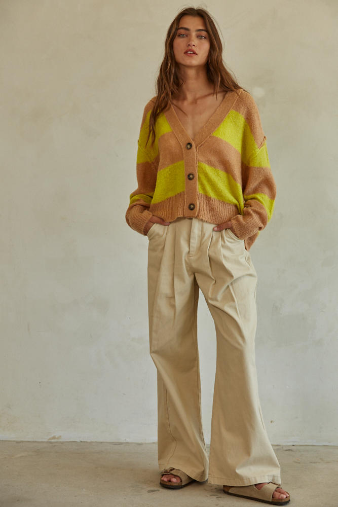 Izzy Striped Cardigan