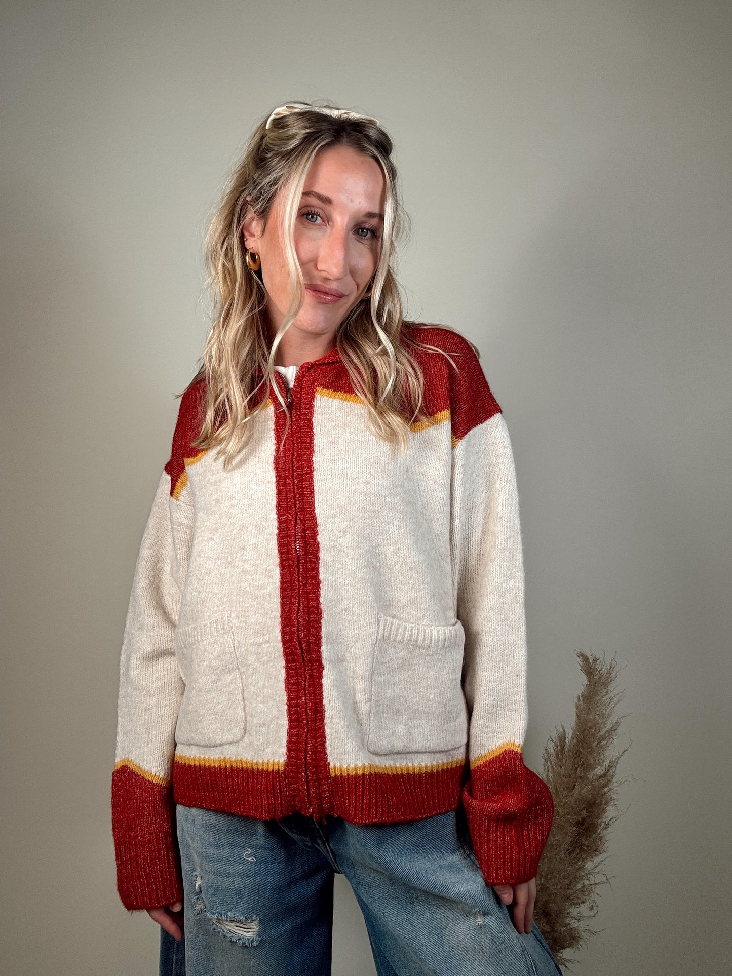 Rodeo Cowboy Knit Sweater