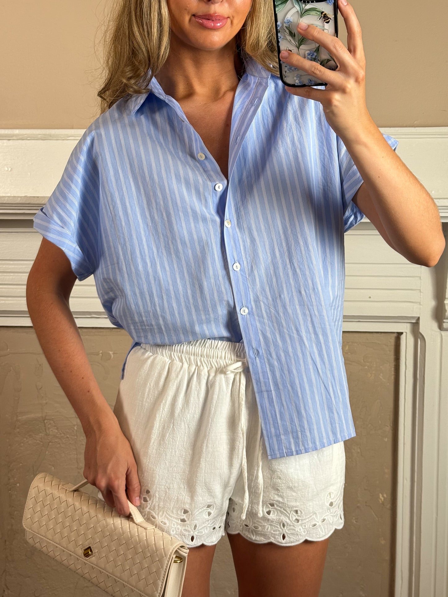 Virginia Stripe Short Sleeve Shirt