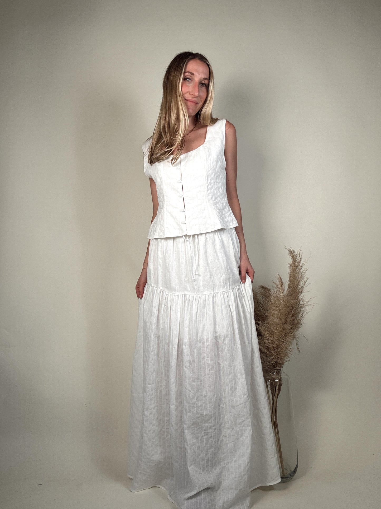 Julian Top and Skirt Set