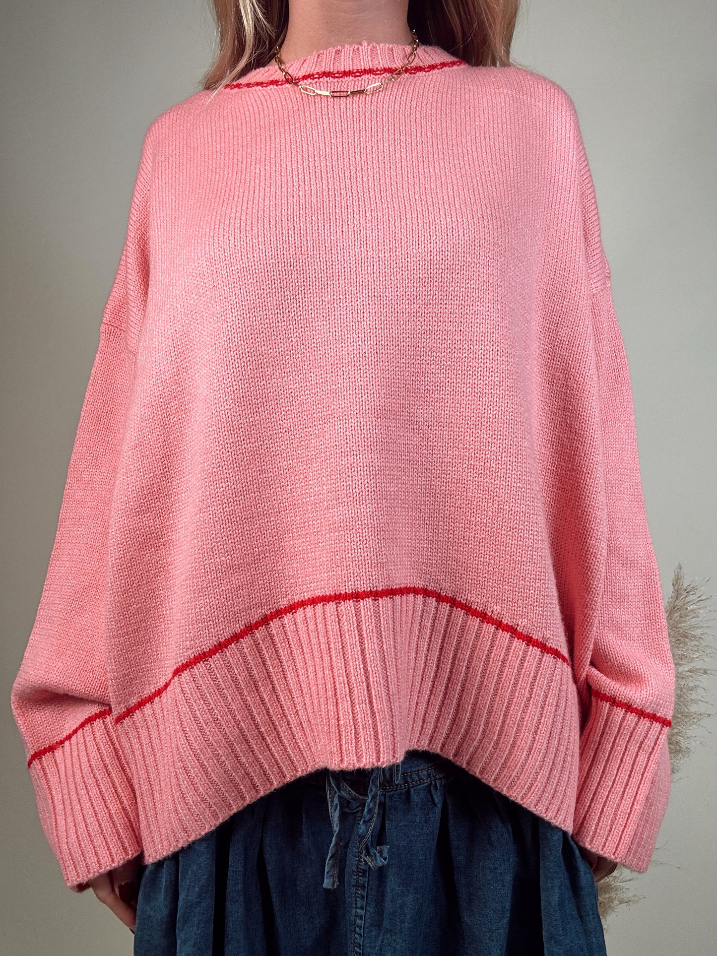 Pretty In Pink Sweater