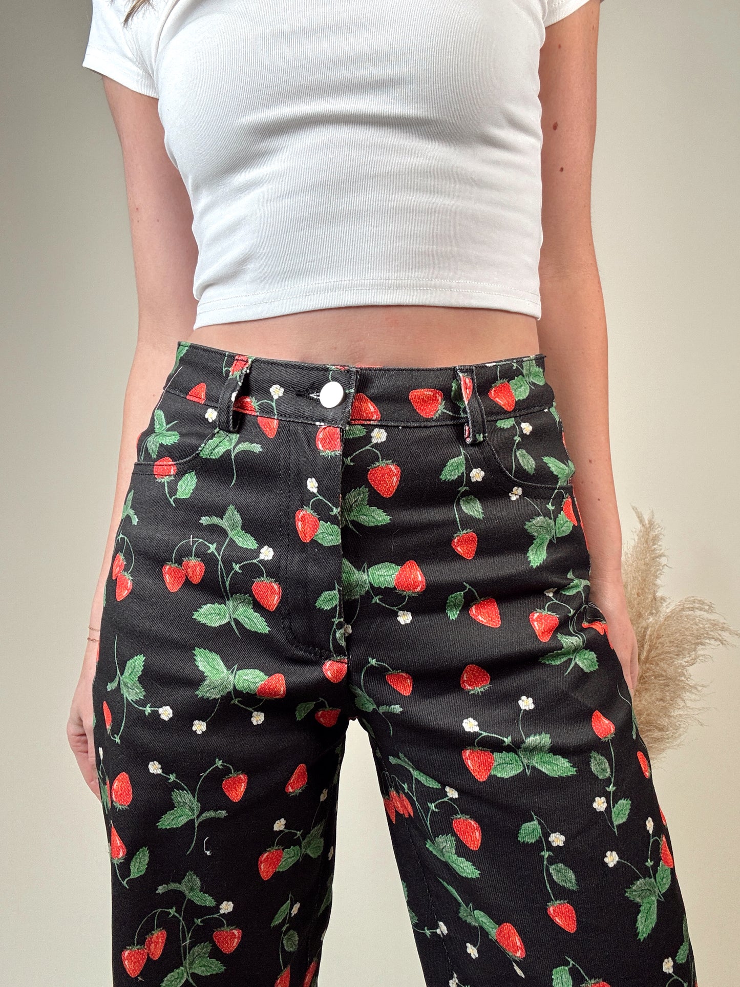 Strawberry Picnic Pants