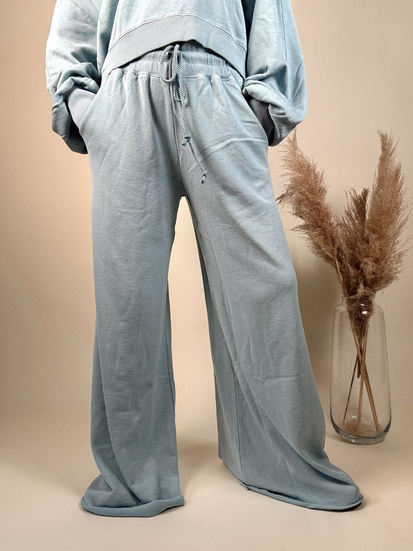 Cloud 9 Pants and Sweatshirt Set - Winter Sky