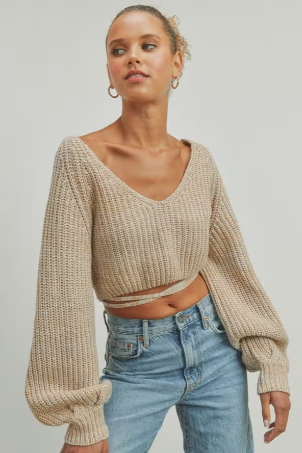 Sadie Strap Sweater