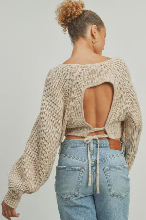 Sadie Strap Sweater