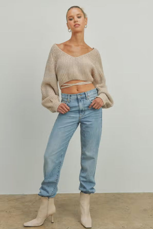 Sadie Strap Sweater