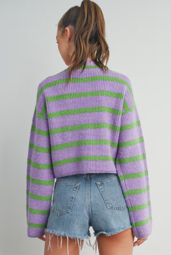 Freddy Fall Stripe Cardigan