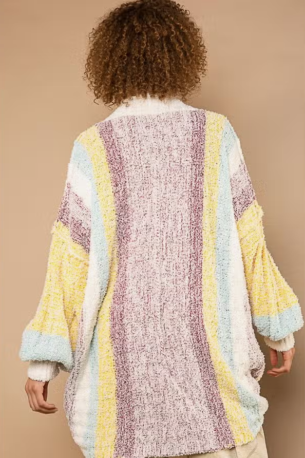 Boho Berber Fleece Cardigan
