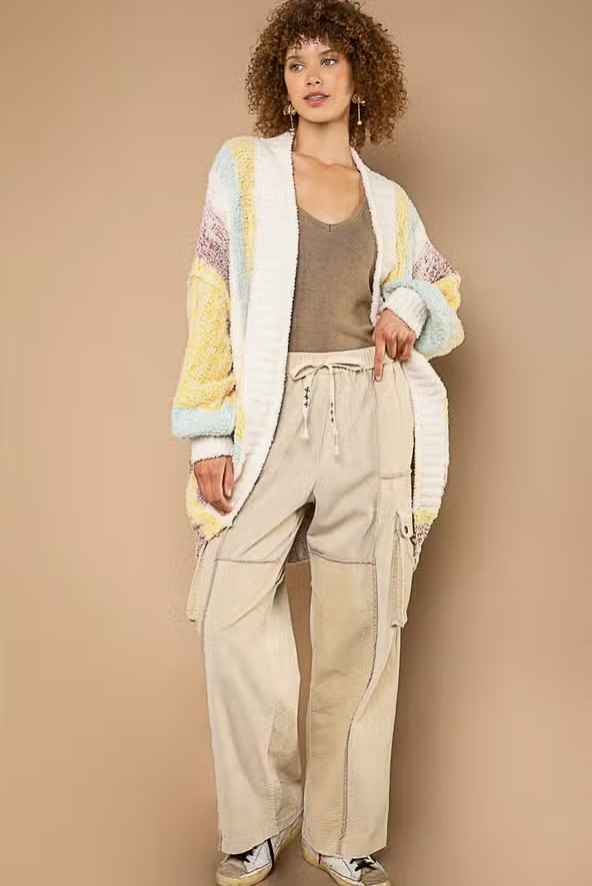 Boho Berber Fleece Cardigan