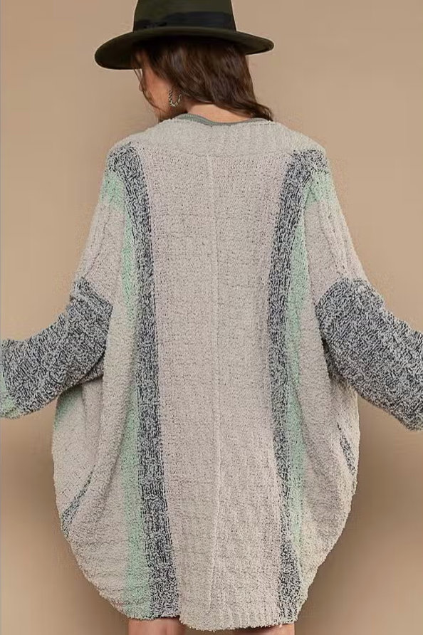 Boho Berber Fleece Cardigan
