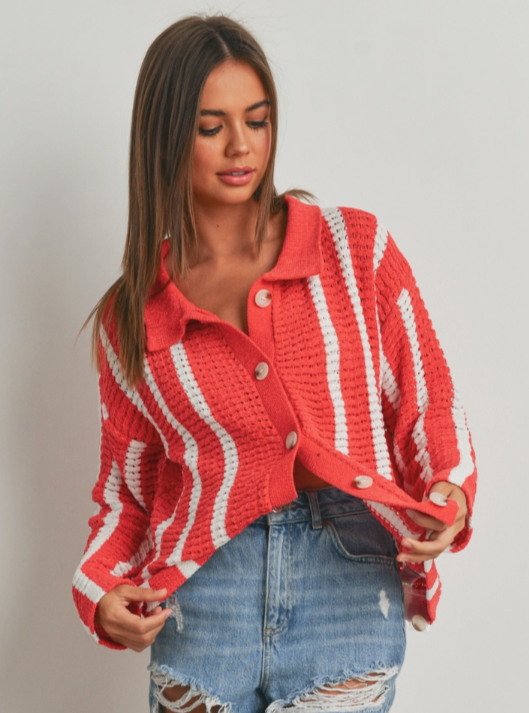 Stacey Stripe Sweater