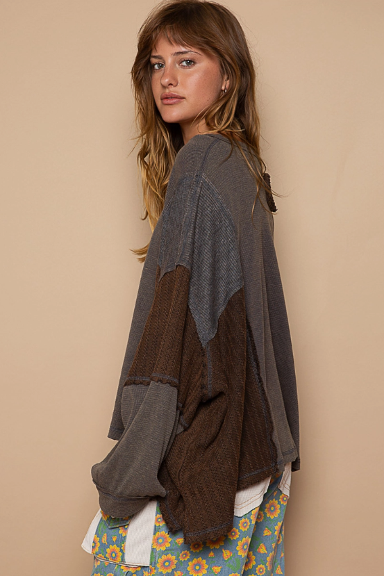 Noda Oversized Thermal Top