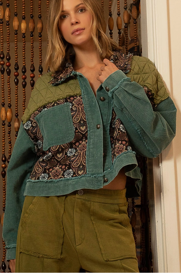 The Quilted Corduroy Jacket