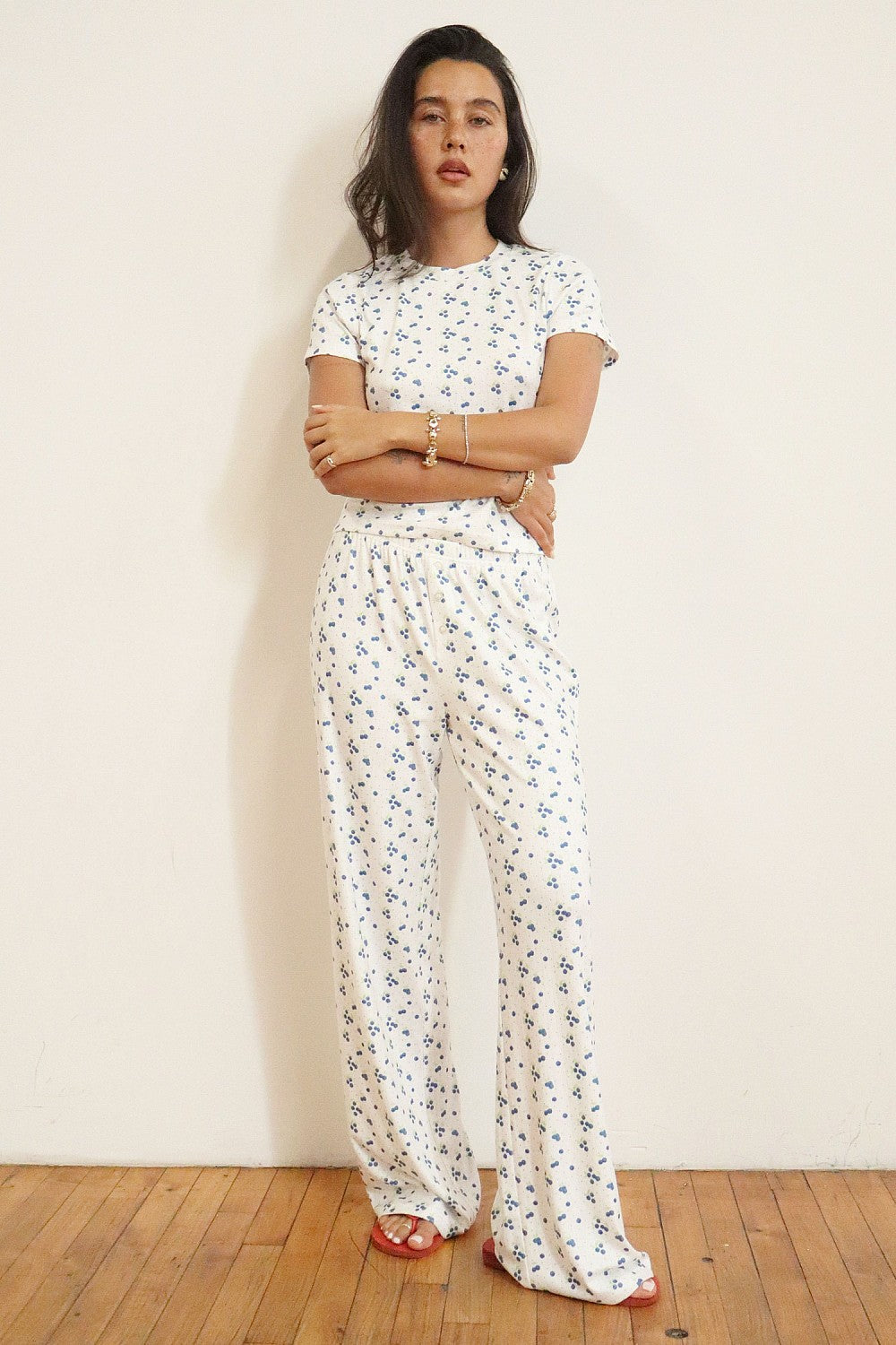 blueberry pajama set