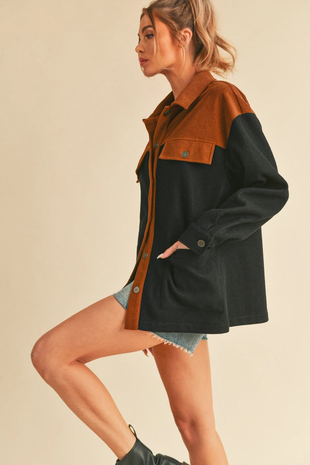 The Emilia Two Toned Jacket