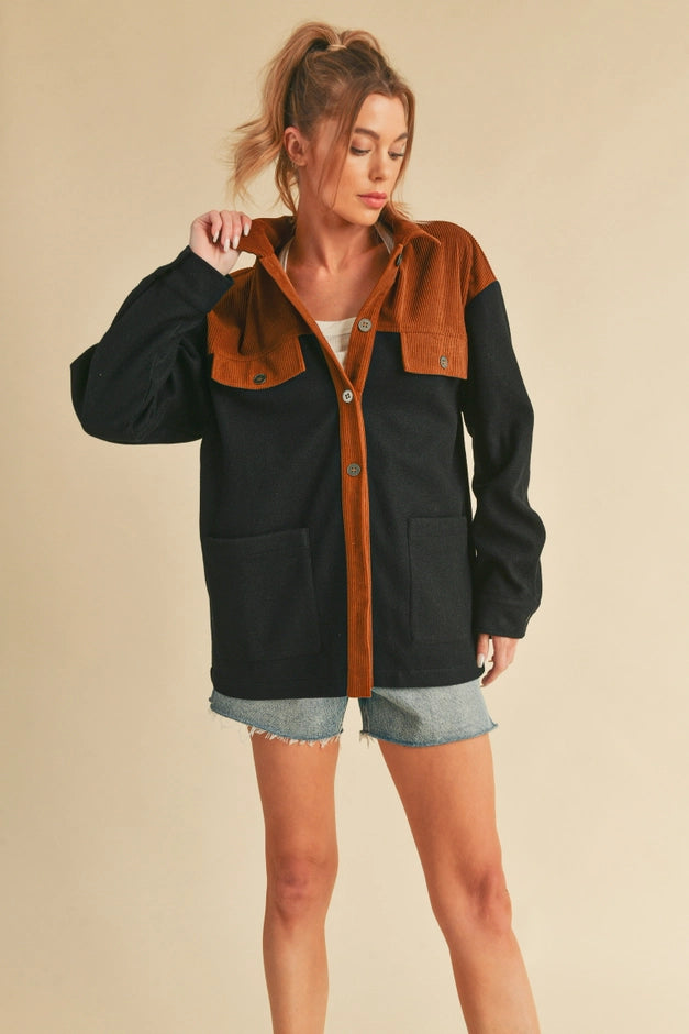 The Emilia Two Toned Jacket