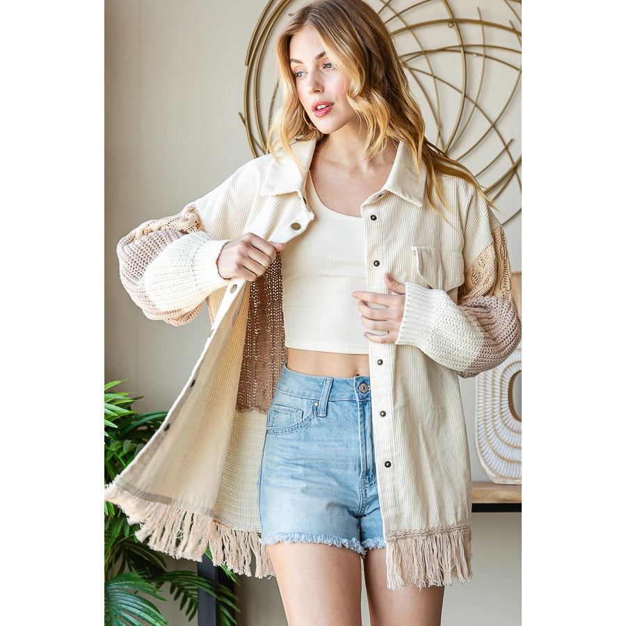 Colorado Corduroy Sweater Jacket