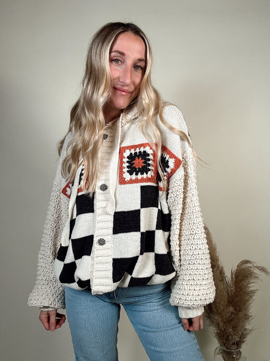 Chelsea Checkered Sweater