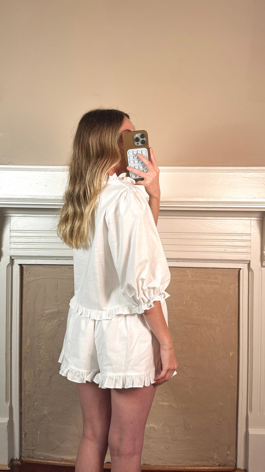 Laurie Linen Top and Shorts Set