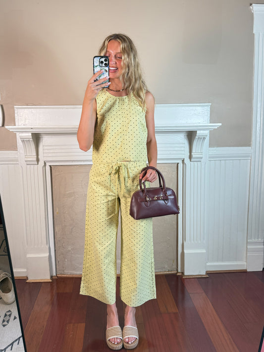 Luna Polka Dot Top and Pants Set