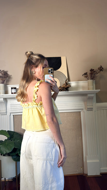 Nelson Poplin Top