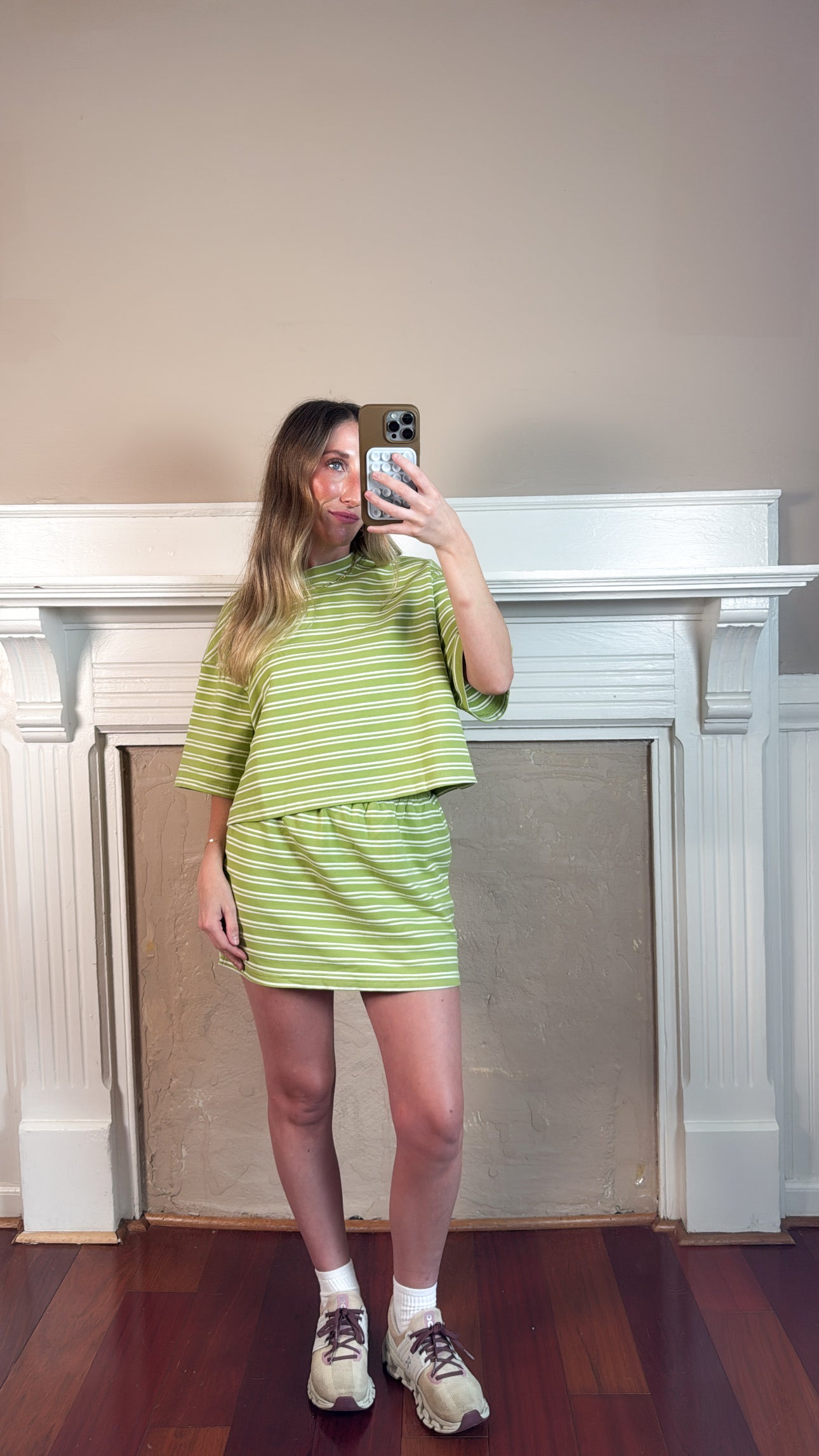 Limeade Top and Skort Set