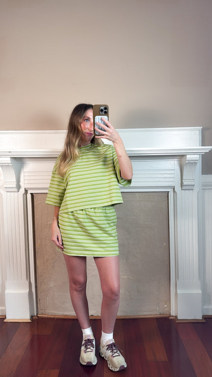 Limeade Top and Skort Set